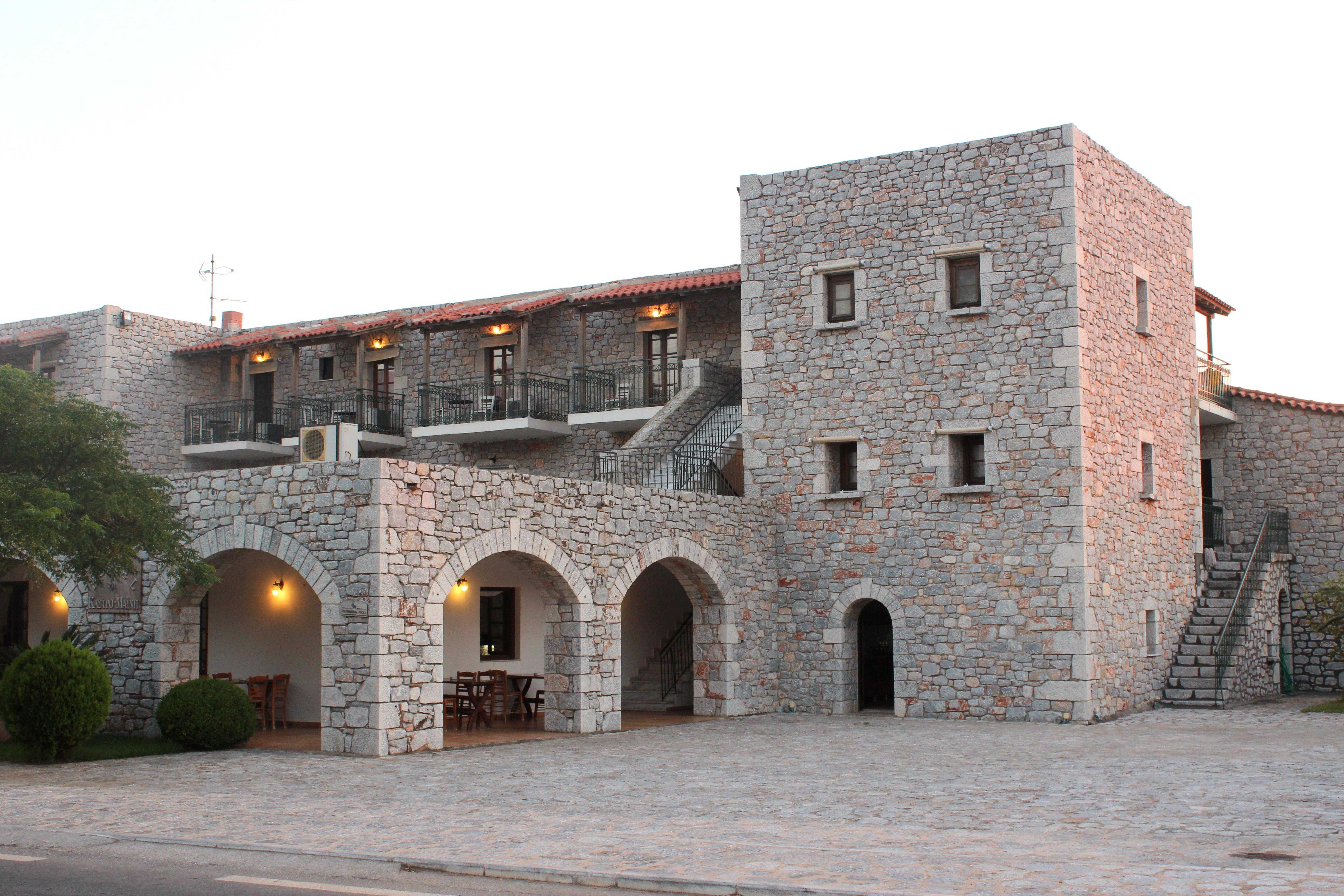 Kastro Maini Hotel Areopoli Exterior foto